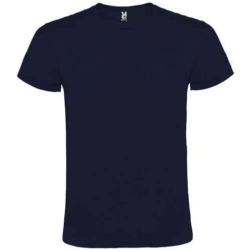 T-shirt personnalisé 150g unisexe manches courtes Atomic Roly Bleu marine